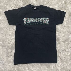 Thrasher Magazine Rose And Thorns Men’s Black T-Shirt Size Small Graphic Print